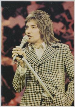 1974 Panini Top Sellers Picture Pop Stickers #9 Rod Stewart Front