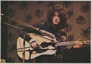 1974 Panini Top Sellers Picture Pop Stickers #60 Jimmy Page Front