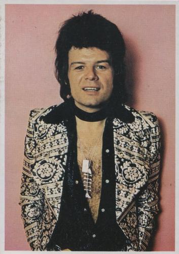 1974 Panini Top Sellers Picture Pop Stickers #61 Gary Glitter Front
