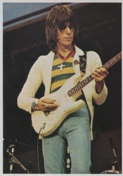 1974 Panini Top Sellers Picture Pop Stickers #68 Jeff Beck Front