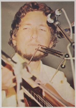 1974 Panini Top Sellers Picture Pop Stickers #72 Bob Dylan Front