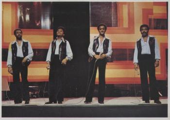 1974 Panini Top Sellers Picture Pop Stickers #93 Four Tops Front