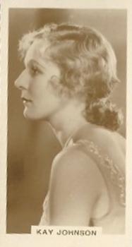 1929 Schoolgirl's Own Film Stars #NNO Kay Johnson Front