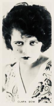 1929 Schoolgirls Famous Film Stars #NNO Clara Bow Front