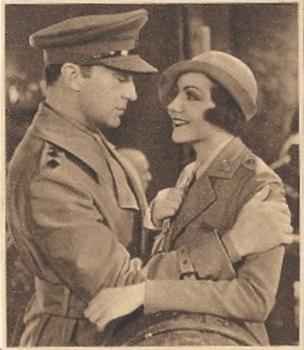 1933 Schoolgirls Weekly Film Stars in Leading Roles #NNO Clive Brook / Claudette Colbert Front