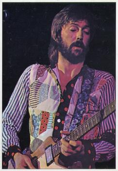 1975 Panini Pop Stars #20 Eric Clapton Front