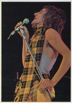 1975 Panini Pop Stars #29 Rod Stewart Front