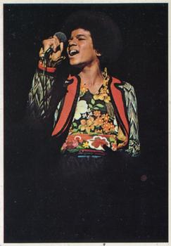 1975 Panini Pop Stars #80 Michael Jackson Front
