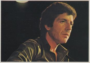 1975 Panini Pop Stars #82 Leonard Cohen Front