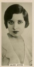 1929 Simonets Famous Actors & Actresses #4 Alice Joyce Front