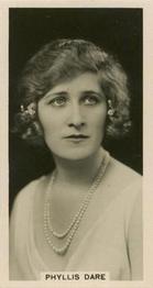 1929 Simonets Famous Actors & Actresses #5 Phyllis Dare Front