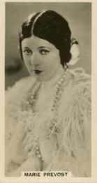1929 Simonets Famous Actors & Actresses #9 Marie Prevost Front