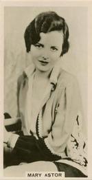 1929 Simonets Famous Actors & Actresses #10 Mary Astor Front