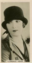 1929 Simonets Famous Actors & Actresses #15 Florence Vidor Front