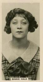 1929 Simonets Famous Actors & Actresses #24 Binnie Hale Front
