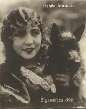 1926 Societe Job Cinema Stars - Unnumbered #NNO Renée Adorée Front