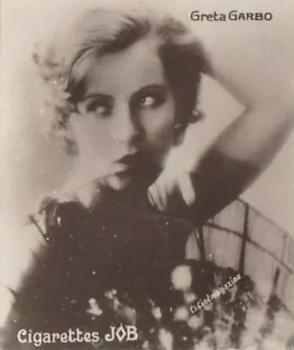 1926 Societe Job Cinema Stars - Unnumbered #NNO Greta Garbo Front