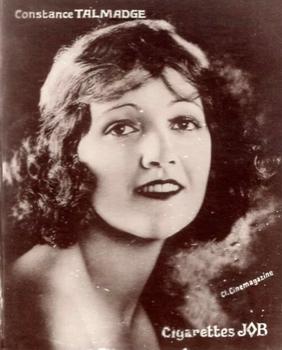 1926 Societe Job Cinema Stars - Unnumbered #NNO Constance Talmadge Front