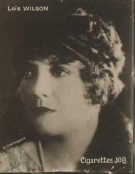 1926 Societe Job Cinema Stars - Unnumbered #NNO Lois Wilson Front
