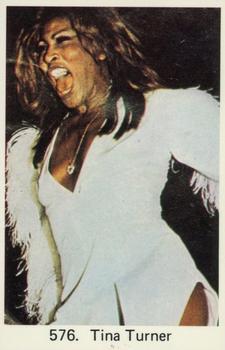 1975 Samlarsaker Popbilder (Swedish) #576 Tina Turner Front