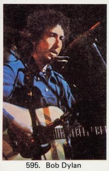 1975 Samlarsaker Popbilder (Swedish) #595 Bob Dylan Front