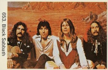 1975 Samlarsaker Popbilder (Swedish) #653 Black Sabbath Front