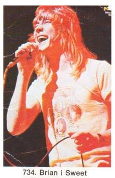 1975 Samlarsaker Popbilder (Swedish) #734 Brian i Sweet Front