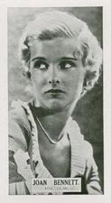 1936 Teofani Film Actors and Actresses #NNO Joan Bennett Front