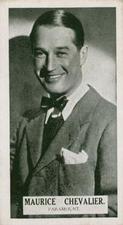 1936 Teofani Film Actors and Actresses #NNO Maurice Chevalier Front