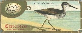 1930 Chiclets Bird Studies (E225) # NNO Wilson's Snipe Front