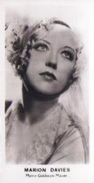 1936 Walker Film Stars (Tatley) #NNO Marion Davies Front