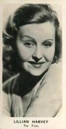 1936 Walker Film Stars (Tatley) #NNO Lillian Harvey Front