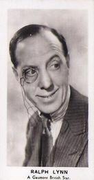 1936 Walker Film Stars (Tatley) #NNO Ralph Lynn Front