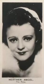 1935 Walker Film Stars #NNO Heather Angel Front