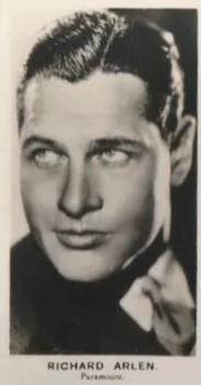 1935 Walker Film Stars #NNO Richard Arlen Front