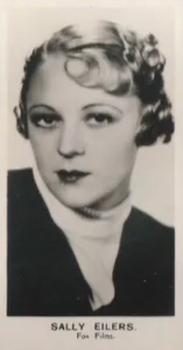 1935 Walker Film Stars #NNO Sally Eilers Front