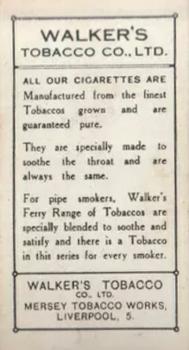 1935 Walker Film Stars #NNO Wynne Gibson Back