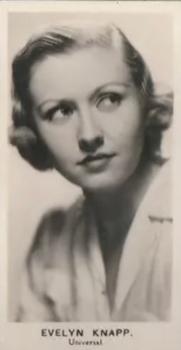 1935 Walker Film Stars #NNO Evalyn Knapp Front