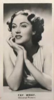 1935 Walker Film Stars #NNO Fay Wray Front