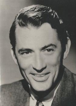 1955 Woman's Own Film Stars #NNO Gregory Peck Front