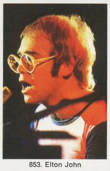 1978 Samlarsaker Popbilder (Swedish) #853 Elton John Front