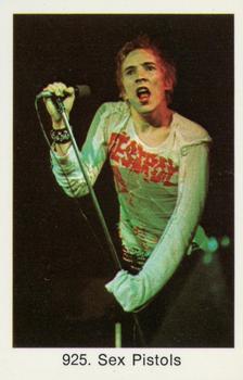 1978 Samlarsaker Popbilder (Swedish) #925 Sex Pistols Front