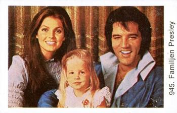 1978 Samlarsaker Popbilder (Swedish) #945 Familjen Presley Front