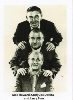 2022 RRParks The Three Stooges Series Nine: Stooges in Motion - 1959 Retro-Stalgic #250 Moe Howard / Curly Joe DeRita / Larry Fine Front