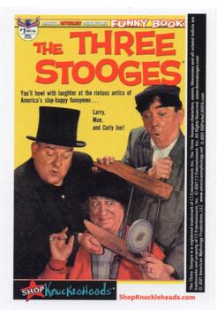 2022 RRParks The Three Stooges Series Nine: Stooges in Motion - Comic Covers #54 Am. Myth. Main cover The Three Stooges: Three Stooges Four Color 1959 #1 Front