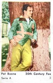 1957 Hellas Filmitahti Serie A small #3 Pat Boone Front