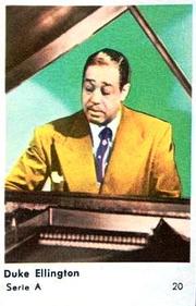 1957 Hellas Filmitahti Serie A small #20 Duke Ellington Front