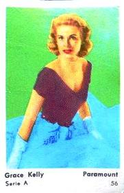 1957 Hellas Filmitahti Serie A small #56 Grace Kelly Front