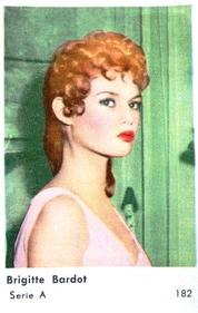 1957 Hellas Filmitahti Serie A small #182 Brigitte Bardot Front