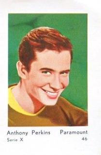 1961 Hellas Filmitahti Serie X #46 Anthony Perkins Front
